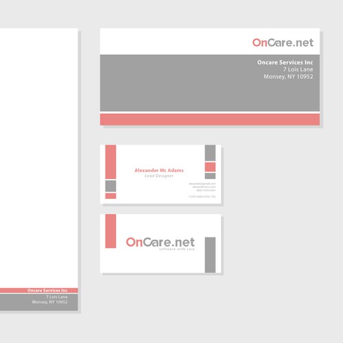 Oncare.net letterhead