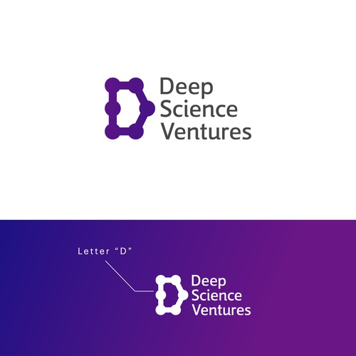 Deep Science Ventures logo design