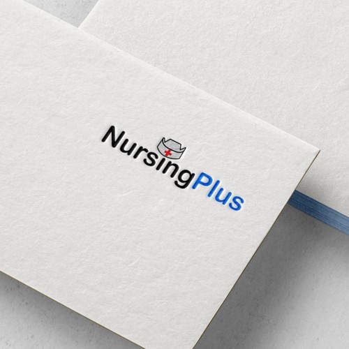Simple home nursing logo.
