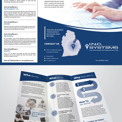 Brochure for INC Systems 