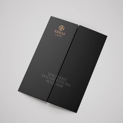 Luxury brochure for private club from England 