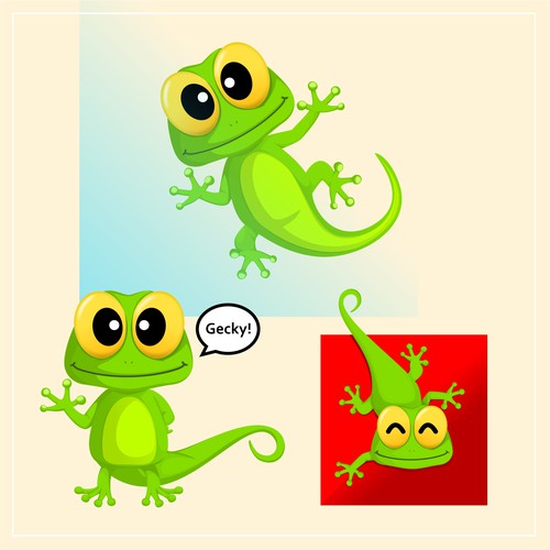 Mascot Design for Gecko Blocks