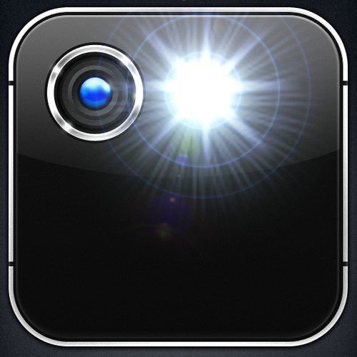 Flashlight iOS app icon