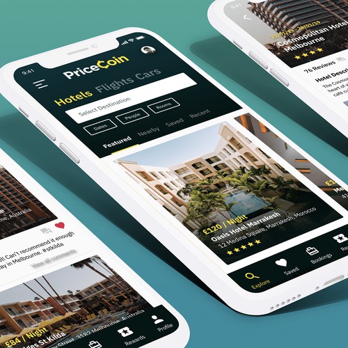 Pricecoin App Design