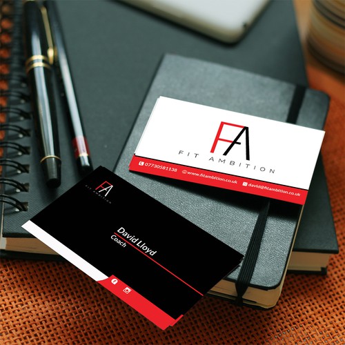 Three Color Business Card