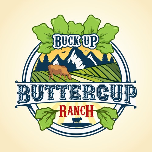 Ranch retro logo 
