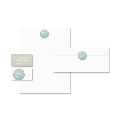 Help RetreatYourself with a new logo and business card