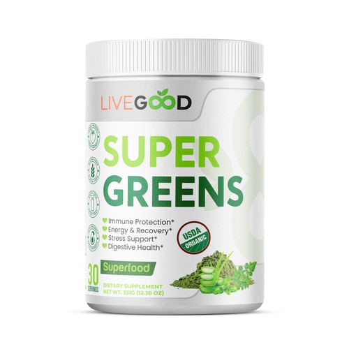 product label design, supplement label design