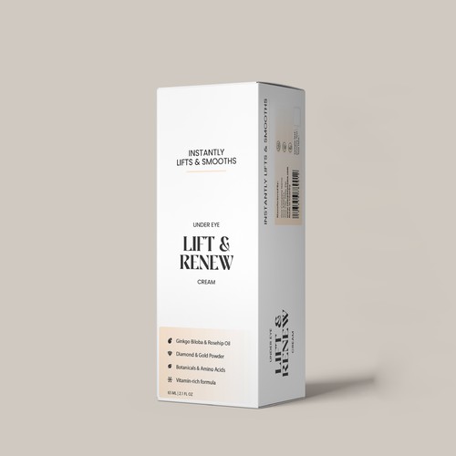 Cosmetic box packaging