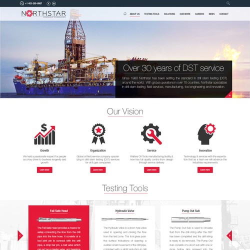 Technology Website design