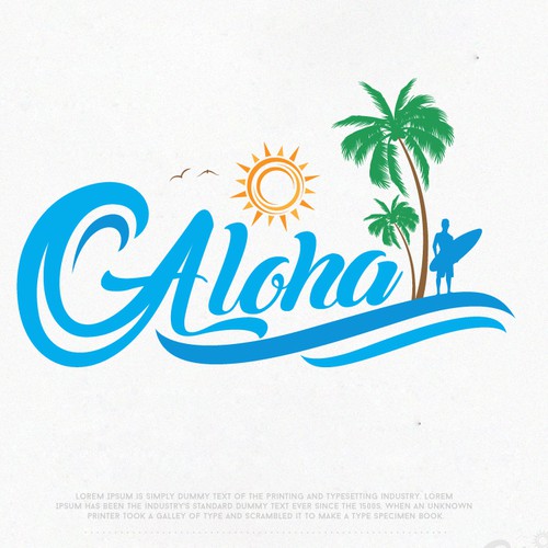 Bold Logo for Aloha