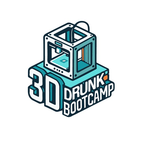 3D Printing Company Logo Design