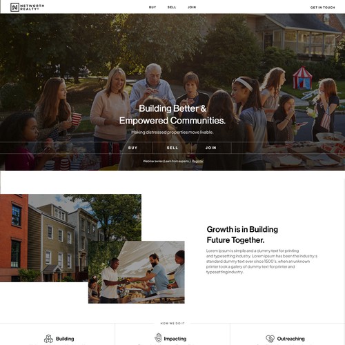 New Real Estate Website