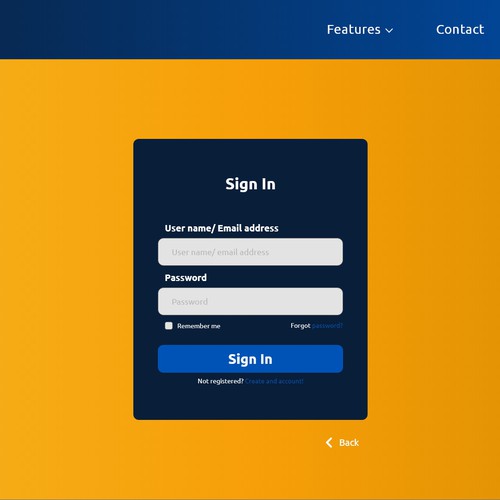 Sign In Form