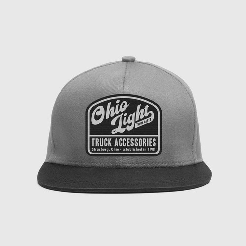 Ohio Light Truck Parts hat design