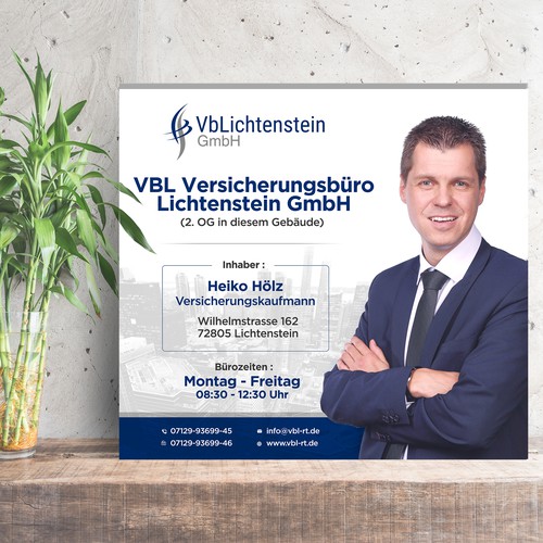 VBL Versicherungsbüro Lichtenstein GmbH (Signage Design)