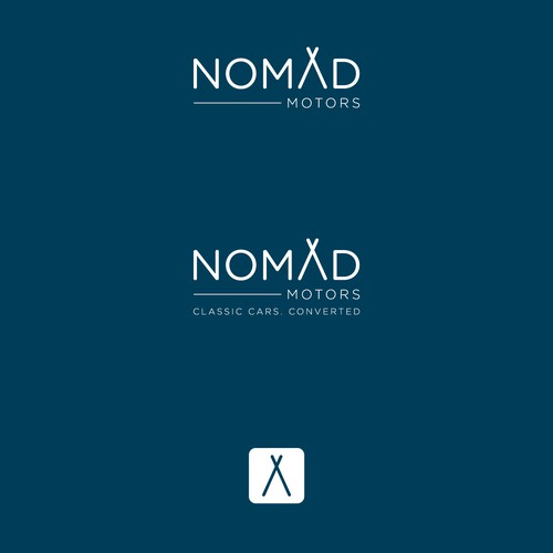 Minimalist Logo for NomXd Motors.