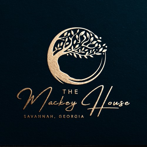 The Mackey House - Wedding Venue Logo Design