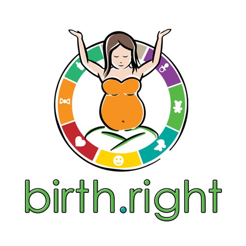 Create an awesome, noticeable and approachable logo for birth.right