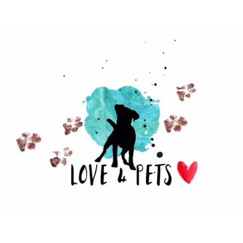 Adorable logo concept for pet products 