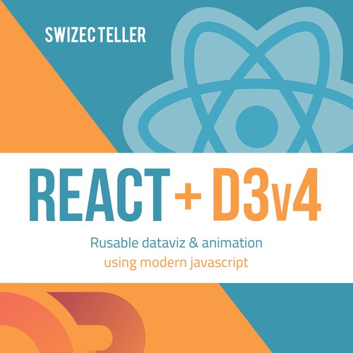 React + D3v4 ebook cover