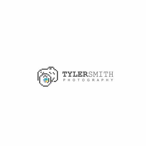 Combination logo concept for Tyler Smith Photography