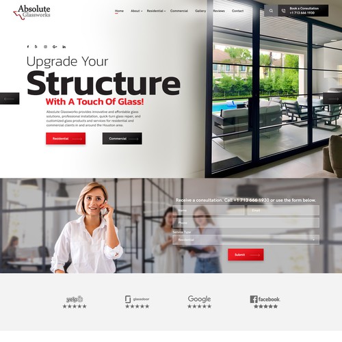 Glass Company website