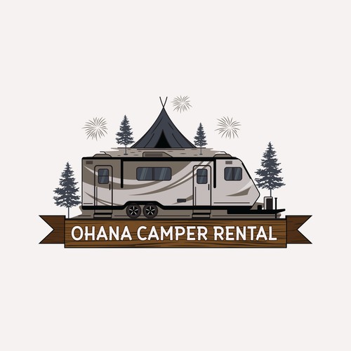 Logo for our business at a Disney campground to come to life