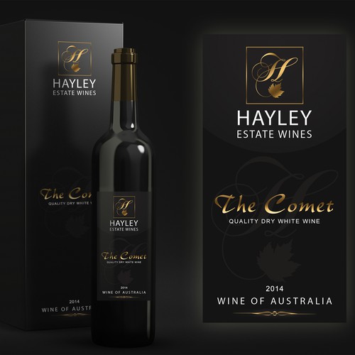 Premium Wine Label Design