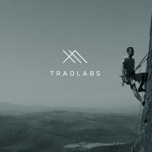 design for a rock-climbing technology startup called TradLabs