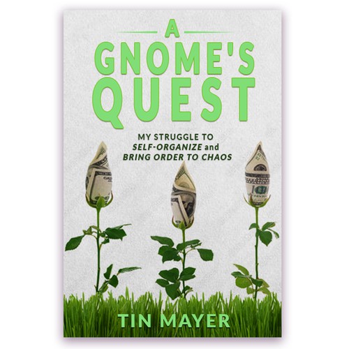 Self organizing book cover