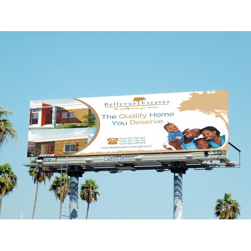 bellevue estates billboard