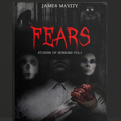 A Book Cover for a collection of horror stories :)