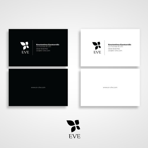 Eve Tech - Logo & Visit Card Design