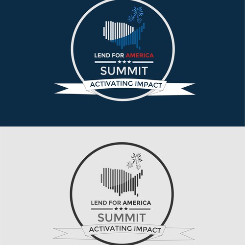 Create a compelling logo for the premiere conference for student-ledmicrofinance in the US