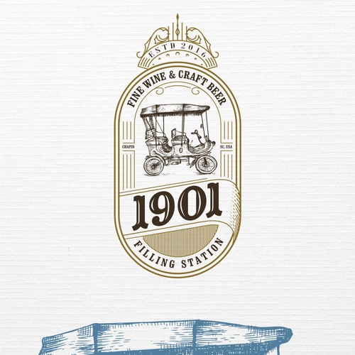 1901 logo design