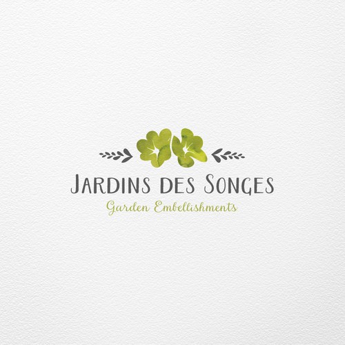 Logo concept for Jardin des Songes