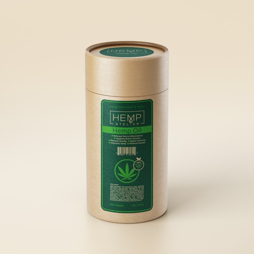 HEMP ATELIER Hemp Oil