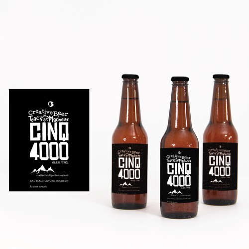 Cinq 4000 beer 