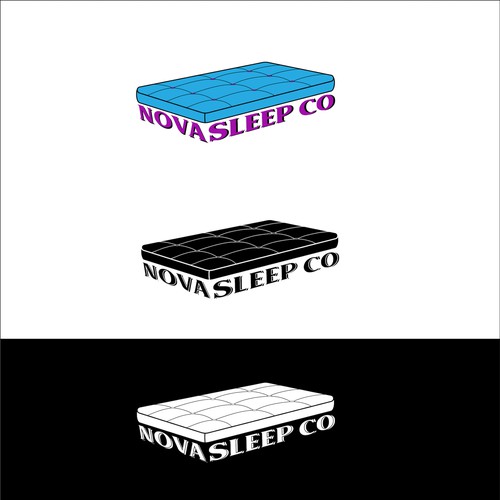 Nova Sleep Co logo design 