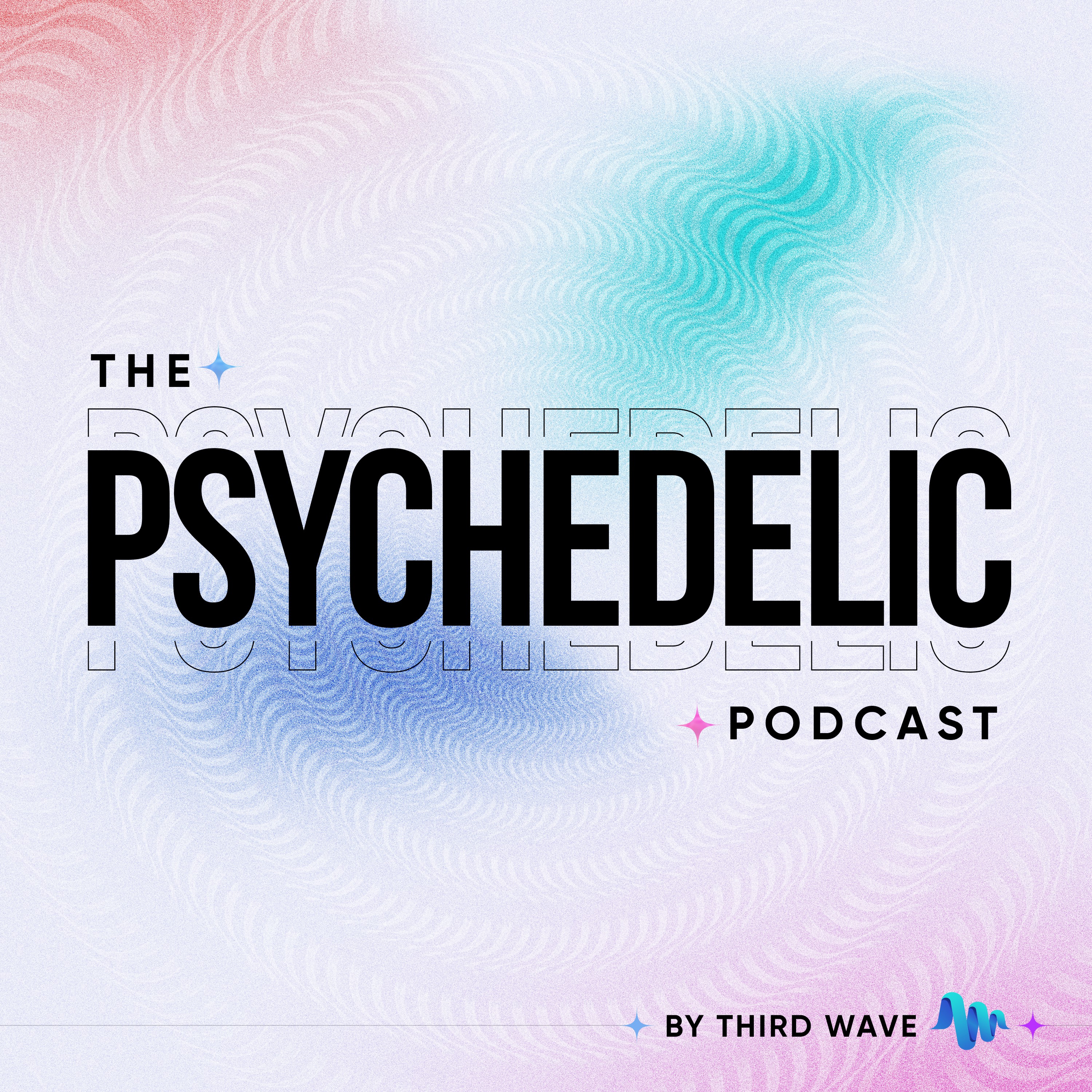 Design cover art for psychedelic podcast