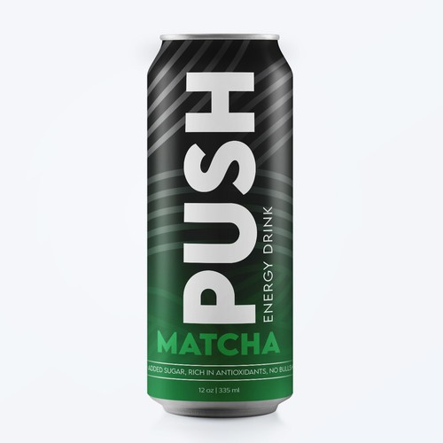 PUSH MATCHA ENERGY DRINK