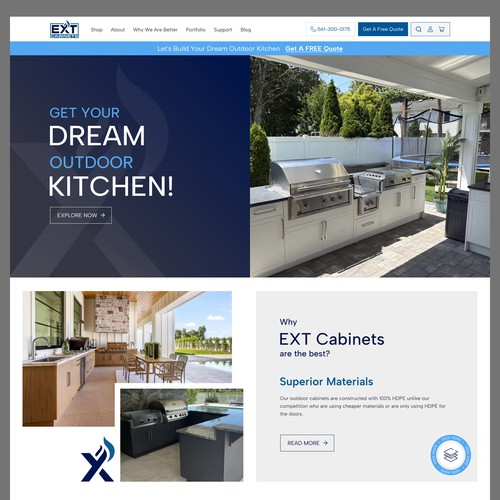 Outdoor Kitchen Cabinets