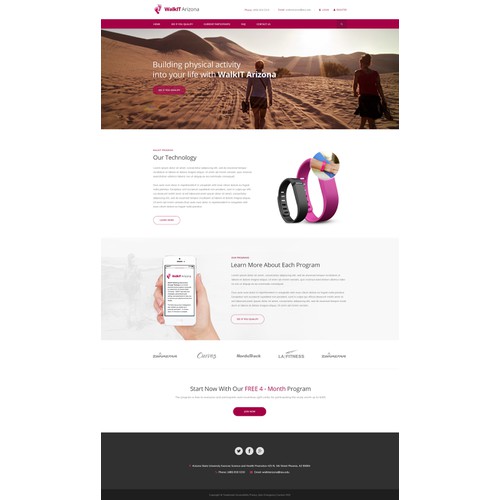 WalkIi Arizona Running Program