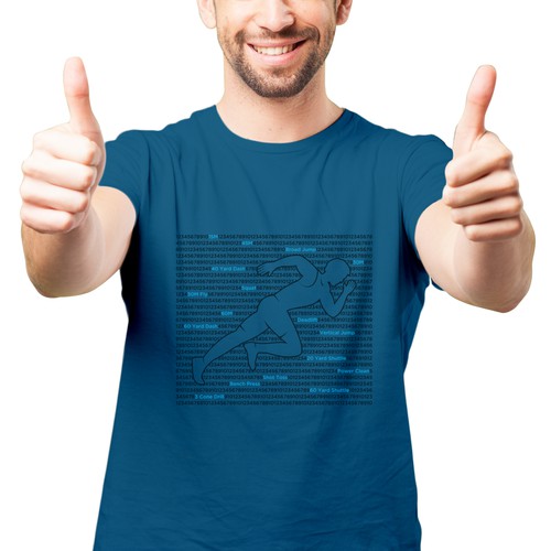 Sprinter, T-shirt design
