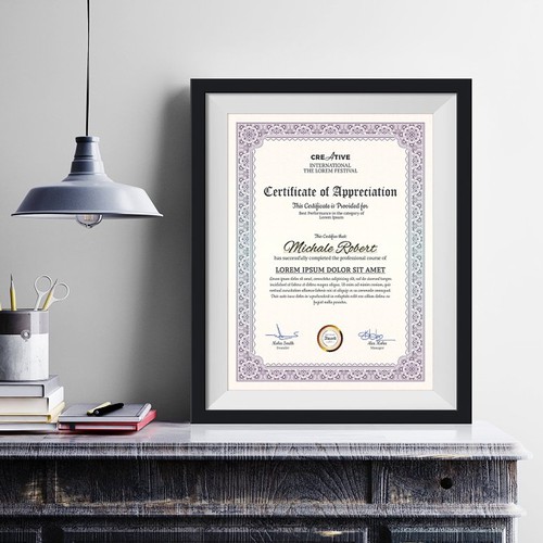 Classic Certificate Design