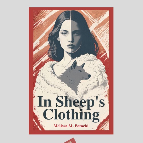 Book cover design for In Sheep's Clothing novel.