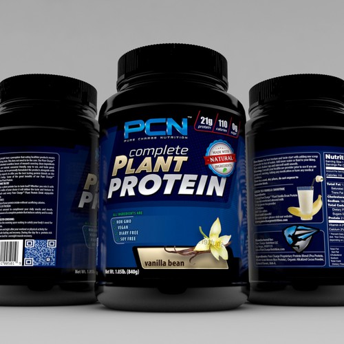 New Product Label for Pure Charge Nutrition