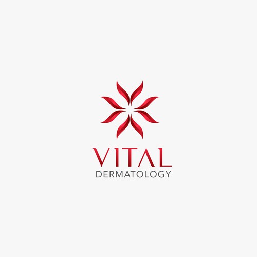 Logo Design for VITAL DERMATOLOGY