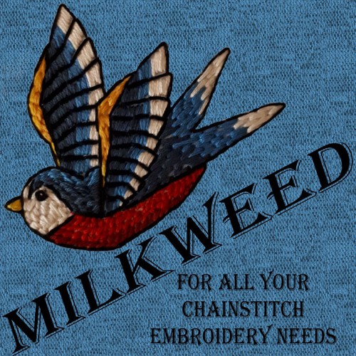 Business logo for Milkweed